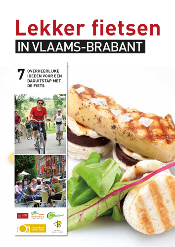 Kaft van Lekker fietsen in Vlaams-Brabant